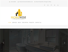 Tablet Screenshot of homewiseremodelers.com